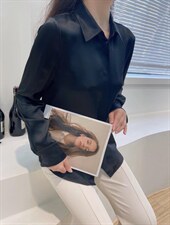 火爆翻单款 ?高品质三醋酸，优雅气质款，也可当空调衣哦，其它，蓝衣可