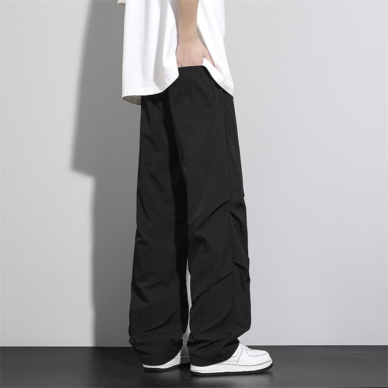 2025新款美式高街vibe褶皱工装男潮牌休闲裤子XZ301b-2-CK722TP30,男装休闲裤,星座301B-2（原A443-1）