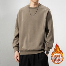 重磅潮牌宽松卫衣男士秋冬圆领长袖T恤内搭打底衫JV7160-P60，男装T恤，星座1105-3