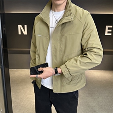 JK407-P80男士外套春秋季2025新款休闲青年夹克衫男装立领上衣，男装夹克，星座507A（原星座306B-2）