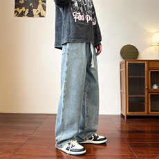 0000件库存主推大码牛仔裤直筒B342-K7002-特P35，男装牛仔裤，电商B342