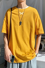 纯棉男T恤短袖夏季新款休闲男士宽松情侣印花半袖港风DX917-P30，男装T恤，星座1206（原A206）