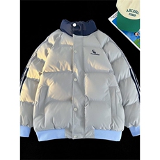1506-1/MB5341/P64美式三条杠棉服男冬季加厚保暖棉衣外套情侣款，男装棉衣，星座1506-1