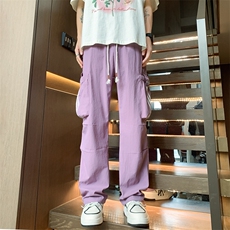 A316-1-K1230P48控68夏季2024多巴胺宽松直筒裤美式机能伞兵裤，男装休闲裤，星座906（原电商a316-1）