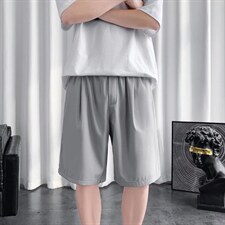 男春季潮流时尚休闲短裤冰丝五分裤D2627P18，男装休闲裤，星座1116-2