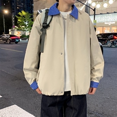 2026春款老钱风高品质纯棉猎装男夹克DSA157B-J2650-特P70，男装夹克，电商A157B