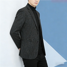西装外套男2026春季新款中年单件商务休闲上衣西服爸爸装YZ08-P80，男装西服套装，星座509
