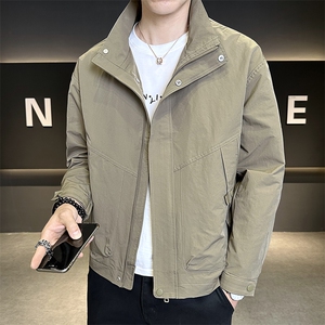 2025新款秋季夹克外套男士立领衣服潮流新品男装上衣A225-6801