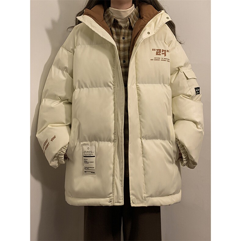冬季宽松/连帽休闲外套潮加厚棉衣XZ102B-1M2686-P125图片