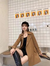 风衣连衣裙，女装风衣，博内歌特