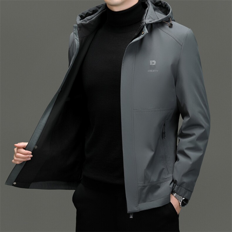 棉服男士加厚中款外套冬季可脱卸帽棉衣中年爸爸冬装JZW2320-P175,男装棉衣,星座1105-3