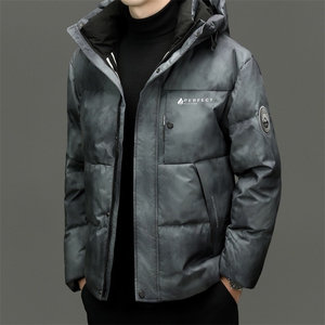 YR9809新品主推必上！90绒子男女同款雪*飞波*登高货羽绒服图片