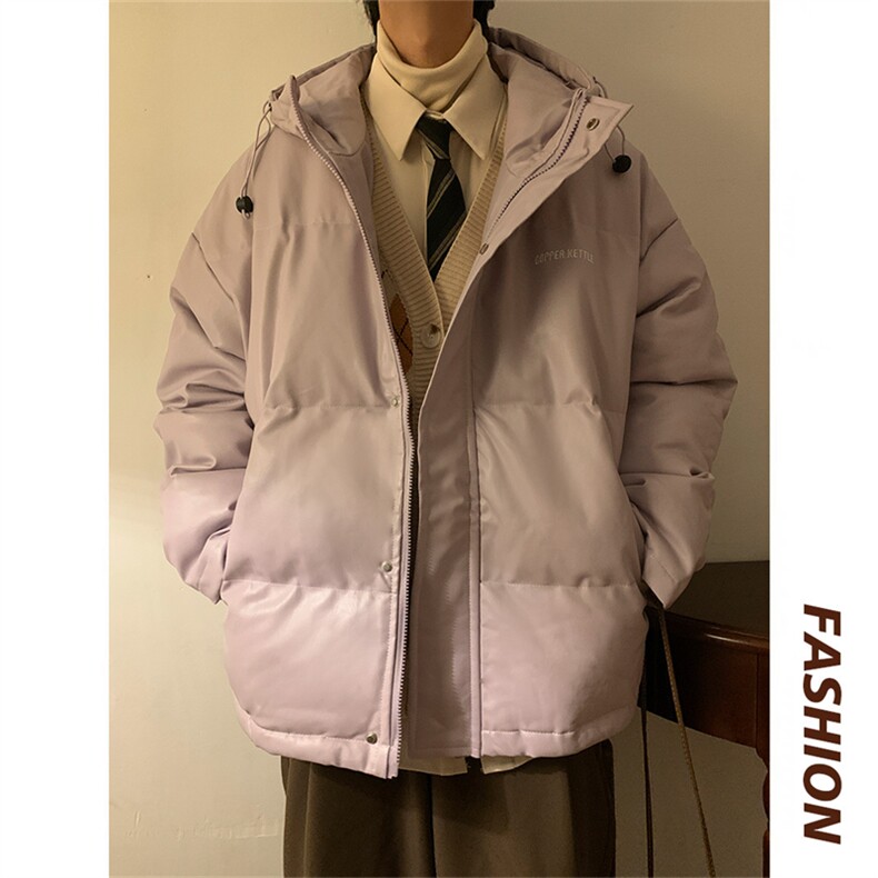 MY2089/P130连帽宽松韩版加厚皮衣棉衣棉服男潮大码学生棉袄外套,男装皮衣,电商A141