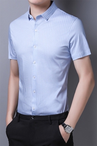 JT3352男士2023年夏季新款百搭衬衫短袖商务休闲衬衣P68图片