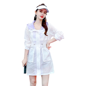 防晒衣女洋气2022年夏季新款韩版薄款百搭长袖轻薄服衫女士外套潮图片