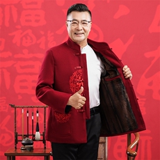 安可拉红男加绒