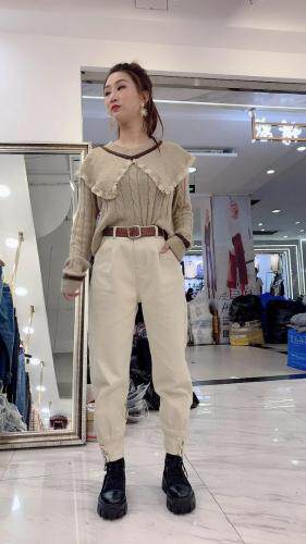 2021冬工装裤，女装，雪儿诱惑