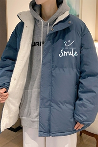 ！2023秋冬加绒加厚男士棉衣保暖立领时尚棉服外套MY108特P78图片