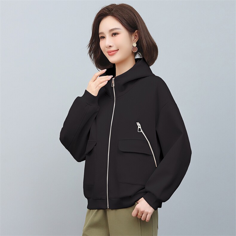 2023秋季时尚简约大方气质优雅显瘦休闲百搭潮流短外套,女装短外套,独衣靓