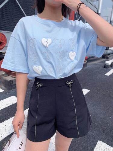 【现货】爱心T恤，女装T恤，JUAN