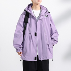 冲锋衣外套潮牌痞帅炸街男秋冬情侣防水山系夹克JK880-P50，男装夹克，星座308B-2