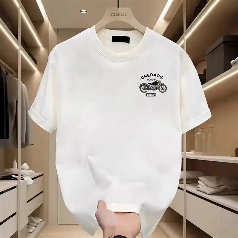 网图现货季宽松男装短袖时尚百搭潮流T恤RT723-P35,男装T恤,星座1005-4