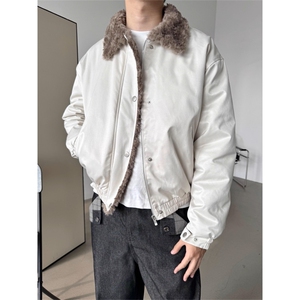 现货WT124-特P93 恒温暖绒毛领天丝棉棉服棉衣图片