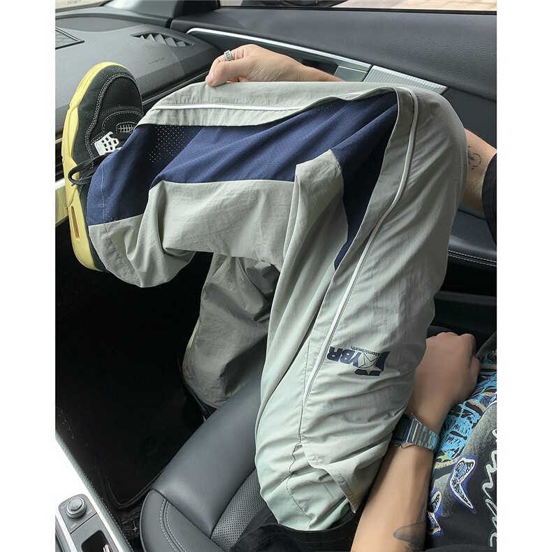 夏季网格短裤透气速干裤宽松休闲裤-特P40控68,男装牛仔裤,电商D205