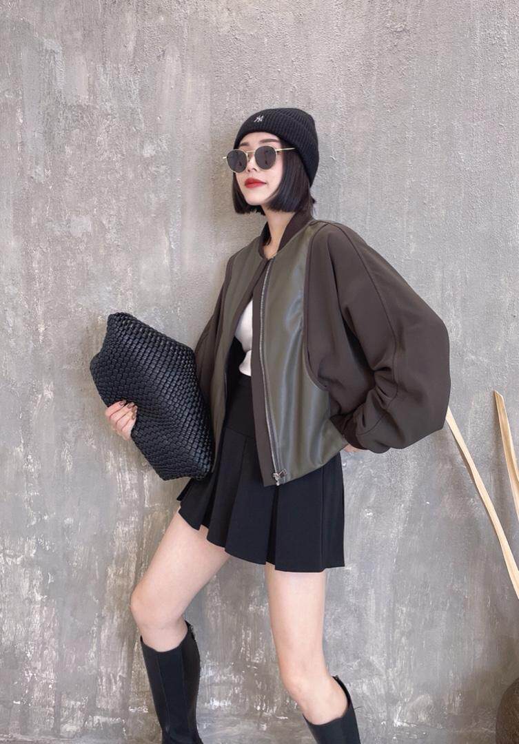 拼接外套，其它，米可儿