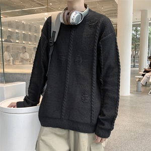 针织衫男韩版潮流学院风帅气2023秋冬季新款ins外套毛衣MZ081-P46图片