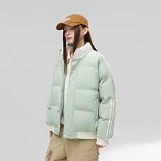 抖音得物二开可供视频拼接织带三防加厚羽绒棉衣外套棉服LL2288，男装棉衣，电商A486