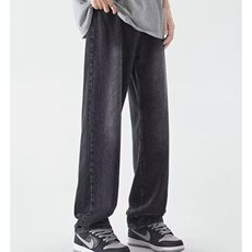 1506-1/K7601/P37个性字母牛仔裤嘻哈ins潮高街潮流痞帅长裤男女，男装牛仔裤，星座1506-1