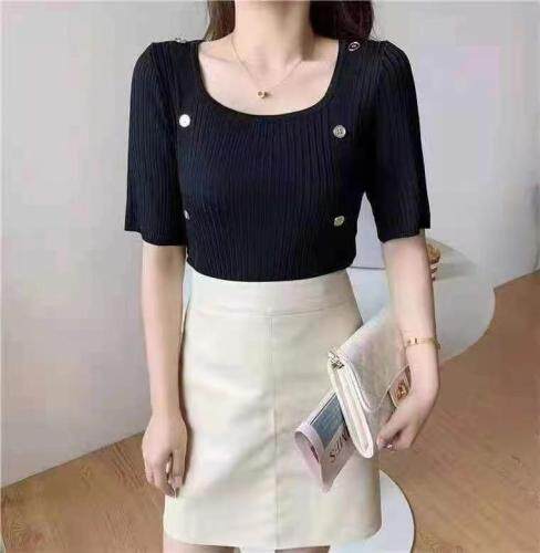 高弹时尚冰丝针织衫，女装，艺尚丽人