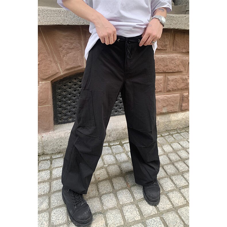 B221美式ins街头hiphop宽松工装休闲裤子LK23122-P65控88,男装休闲裤,电商B221