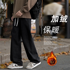 美式秋冬季时尚男休闲裤加绒保暖裤子K823-特批35-加绒特批45，男装休闲裤，星座718-1