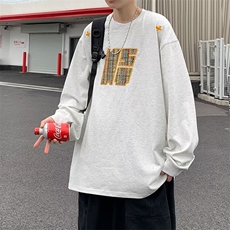 秋季新款外套男圆领长袖圆领卫衣W6124P38，男装卫衣，星座1116-2