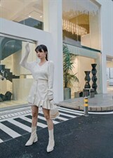 几分温柔几分甜，软糯的重工珍珠毛衣，细节处很灵动，女装针织衫/毛衣，GN