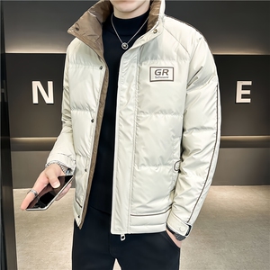店主风立领棉衣男冬季保暖防寒高品质加厚帅气棉服外套S8388图片