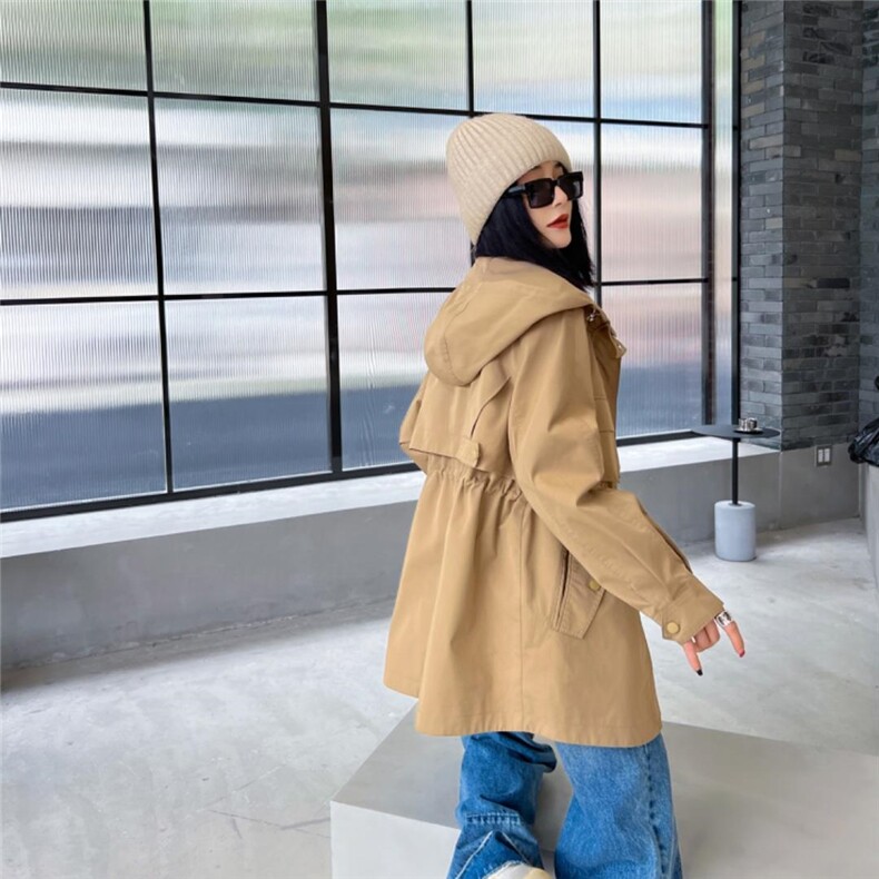 风衣外套，女装风衣，MZ 慕姿