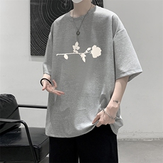 华夫格t恤男短袖男大码五分袖大皂风HT73360-P22，男装T恤，电商A040