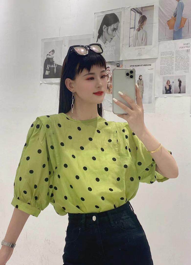 黑白大圆点小衫，其它，跳跳虫