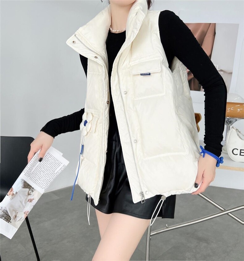 现货羽绒马甲，女装马甲，觅 愉