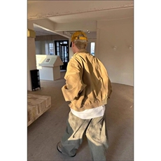 美式复古水洗做旧帆飞行员夹克男女同款巴恩风工装外套JK7711，男装夹克，星座1116A（原606A-3）