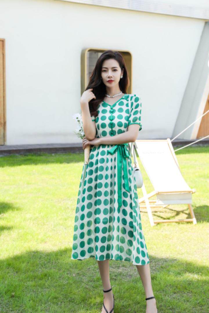 现货供应：仿面料连衣裙，女装连衣裙，拉思维加丝