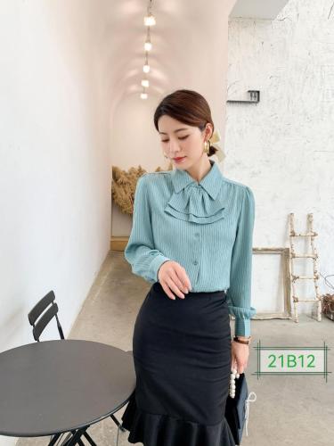 【现货】秋季时尚衬衫M一XⅩL,女装衬衫,锦绣阁