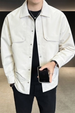 工装夹克男休闲上衣翻领衬衫外套夹克A329-JK119-P105，男装夹克，电商A329