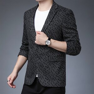 A561钱塘2020-2秋冬男士高端商务休闲便服单西P170控价不低308图片