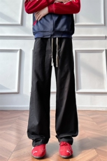 K3301-P40后双贴袋全橡筋腰休闲直筒裤男秋宽松纯棉百搭长裤，男装休闲裤，电商A178