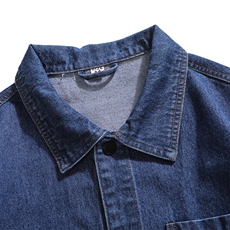 水洗刺绣牛仔夹克春季男士渐变色牛仔外套XZ310B-3-NZ1998--P75，男装工装外套，星座310B-3