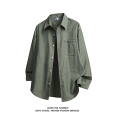 2026春夏新款牛津纺长袖衬衫得物白底现货CS271-P35，男装衬衫，星座301C-5